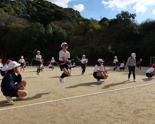 持久走・なわとび記録会2024 ～小学校