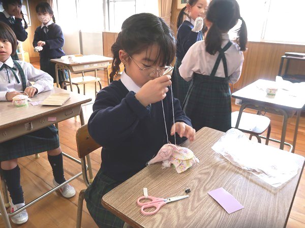 お手玉作り2025 ～小学１年生